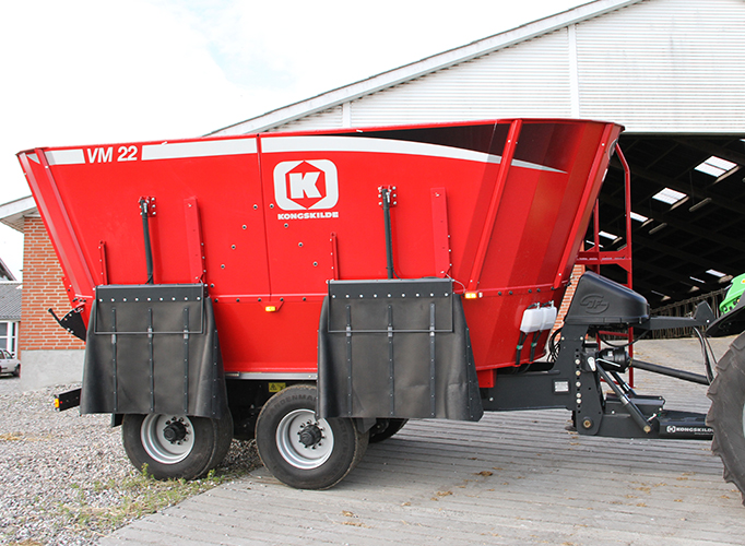 Kongskilde demo voermengwagen